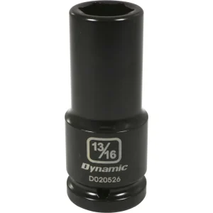 3/4″ Drive 6 Point SAE, Deep Length, Impact Sockets