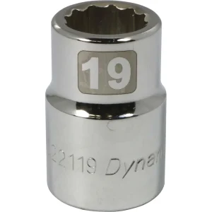 3/4″ Drive 12 Point Metric, Standard Length, Chrome Sockets