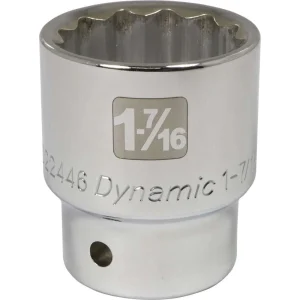 3/4″ Drive 12 Point SAE, Standard Length, Chrome Sockets