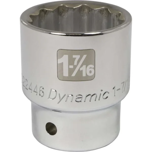3/4″ Drive 12 Point SAE, Standard Length, Chrome Sockets