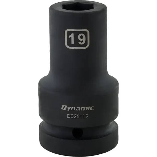 1″ Drive Metric Impact Black Industrial Finish – Deep Length