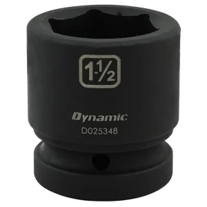 1″ Drive 6 Point SAE, Standard Length, Impact Sockets