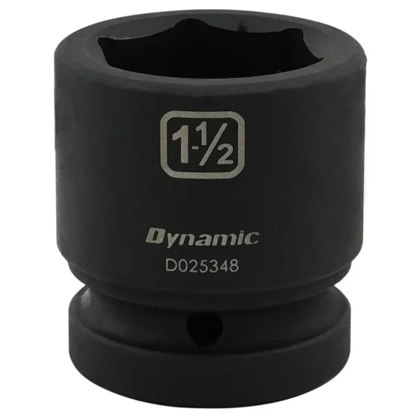 1″ Drive 6 Point SAE, Standard Length, Impact Sockets