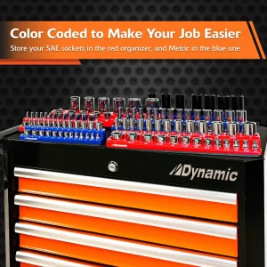 Magnetic Socket Organizers (1/4″, 3/8”, & 1/2″ Drive) - view 3