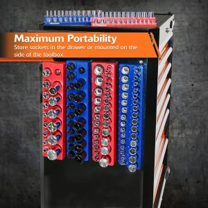 Magnetic Socket Organizers (1/4″, 3/8”, & 1/2″ Drive) - view 4