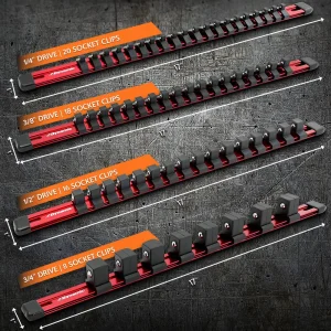 Aluminum Socket Organizers - view 2
