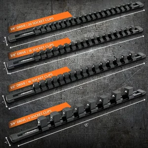 Aluminum Socket Organizers - view 3