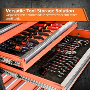 Aluminum Magnetic Screwdriver and Small Tool Organizer - view 4