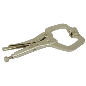 Locking Clamp With Swivel Pads - view 2