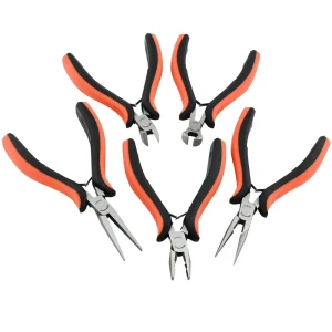 5 Piece Miniature Pliers – Comfort Handles