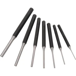 7 Piece Pin Punch Set,1/16 – 5/16″