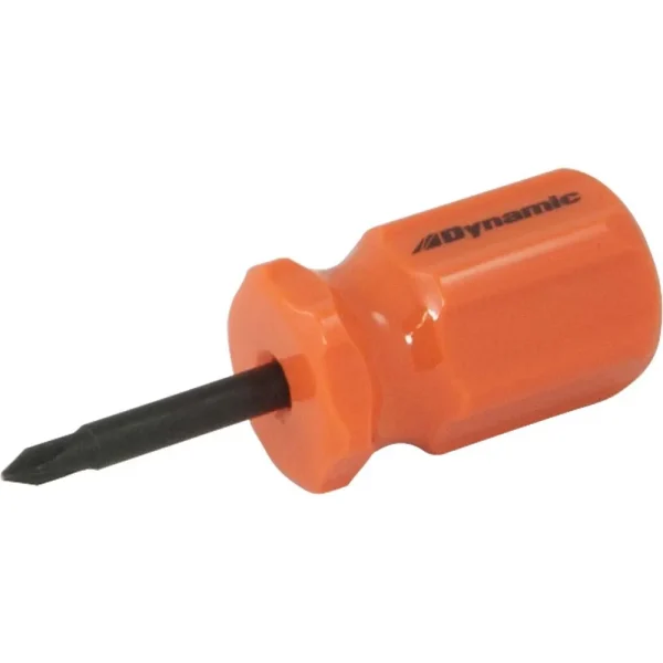 Stubby Phillips® Screwdrivers With Acetate Handle