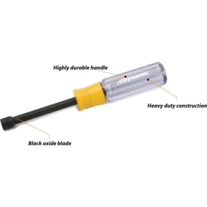 7 Piece Metric Nut Driver Set, Acetate Handles - view 2