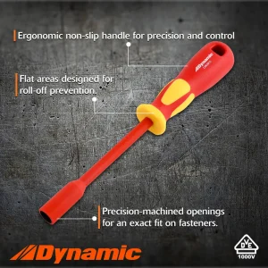 8 Piece Metric Insulated Nut Driver Set - view 3