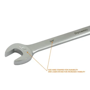 12 Point SAE Combination Wrenches, Contractor Series, Satin - view 3
