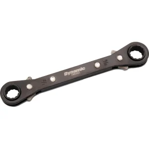 1/2″ X 9/16″ Double Box End Ratcheting Wrench, Straight