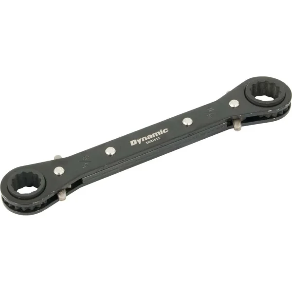 5/8″ X 11/16″ Double Box End Ratcheting Wrench, Straight