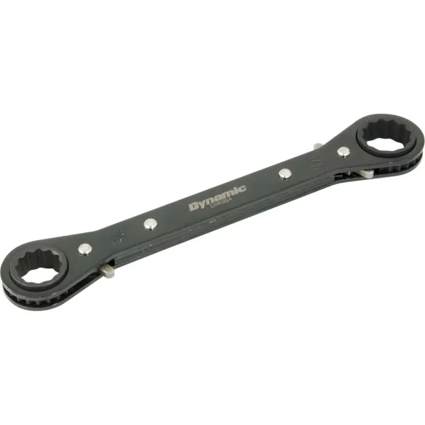 3/4″ X 7/8″ Double Box End Ratcheting Wrench, Straight