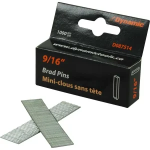 9/16″ Brad Pins, 1,000/pack
