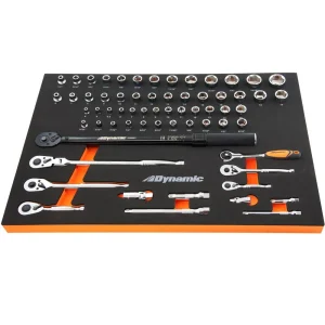 1/4″, 3/8″ Drive Sockets & Attachments & Torque Wrench