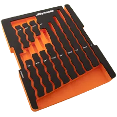 14 Piece SAE Combination Wrenches With Foam Tool Organizer - view 2