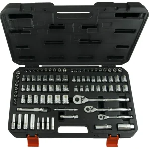 89 Piece 1/4″, 3/8″ & 1/2″ Drive Socket Set - view 2