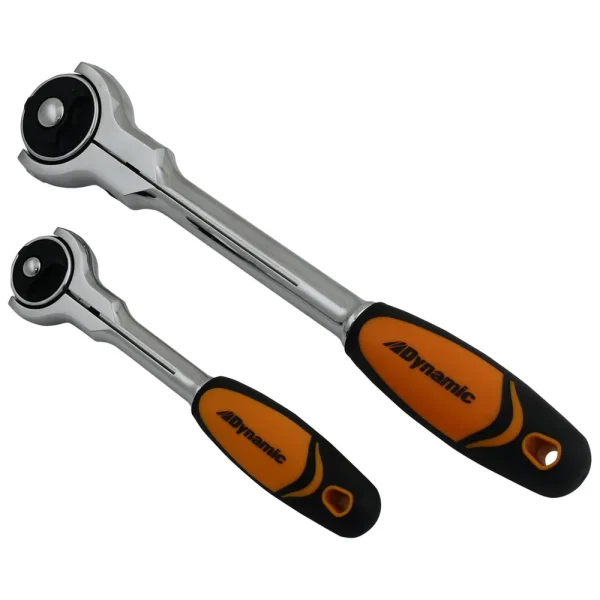 Swivel Head Ratchet Set, 1/4″ and 3/8″ Drive