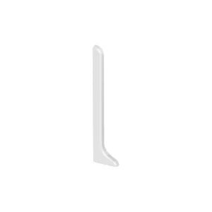 Schluter DESIGNBASE-SL End Cap (Left) | Aluminum / Brushed Stainless Appearance / 2-3/8″ - view 2