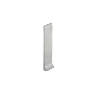 Schluter DESIGNBASE-SL End Cap (Left) | Aluminum / Brushed Stainless Appearance / 2-3/8″ - view 4