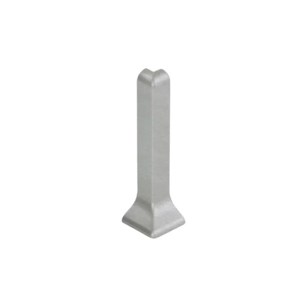Schluter DESIGNBASE-SL Outside Corner | Aluminum / Brushed Stainless Appearance / 2-3/8″