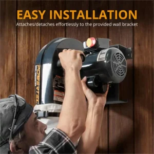 POWERTEC 1 HP Wall Dust Collector - view 3