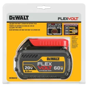 DeWalt 20V MAX/60V MAX FLEXVOLT 6 Ah Battery - view 4