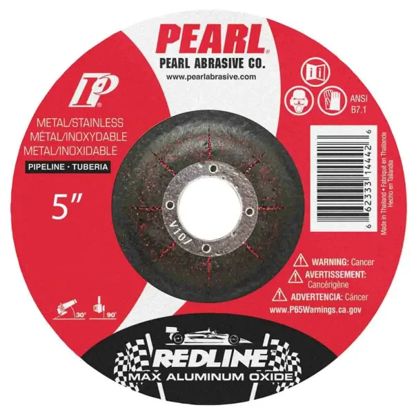 Pearl Redline Max A.O. Depressed Center Wheel 5″ x 1/8″ x 5/8″-11