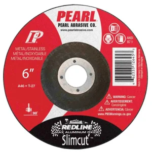 Pearl Redline SlimCut Thin Cut-Off Wheels – 6″ x .045″ x 7/8″
