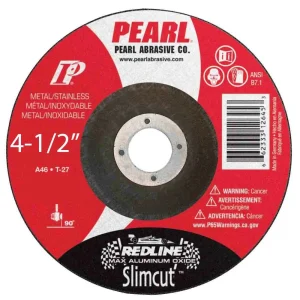 Pearl Redline SlimCut Thin Cut-Off Wheels – 4-1/2″ x .045″ x 7/8″