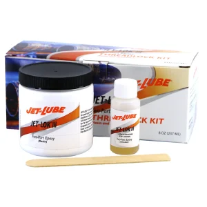 Jet-Lube Jet-Lok III 2 Part Epoxy Thread Locking Compound, 8oz