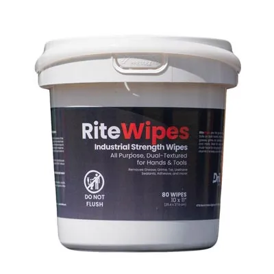 DrilRite RiteWipes – Textured Industrial Strength
