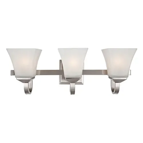Design House Torino Satin Nickel 3 Light Vanity