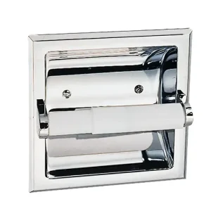 Design House Millbridge Recessed Toilet Paper Holder, Chrome