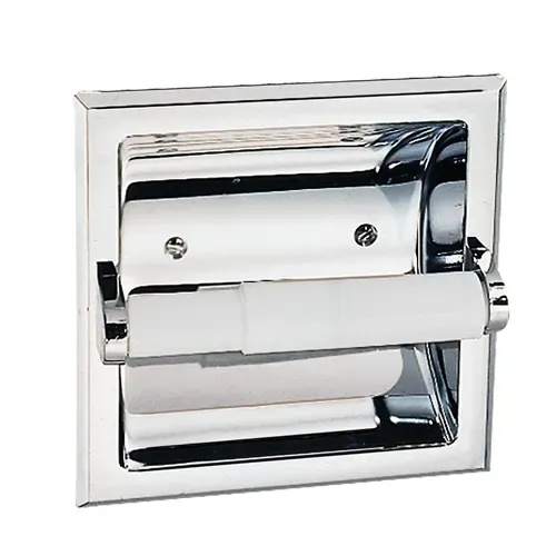 Design House Millbridge Recessed Toilet Paper Holder, Chrome