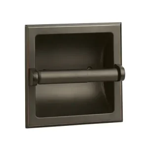 Design House Millbridge Recessed Toilet Paper Holder, Bronze