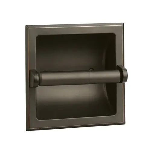 Design House Millbridge Recessed Toilet Paper Holder, Bronze