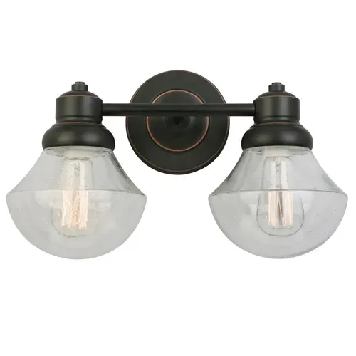 Design House Sawyer Oil Rubbed Bronze 2 Light Vanity