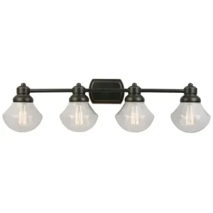 Design House Sawyer Oil Rubbed Bronze 4 Light Vanity