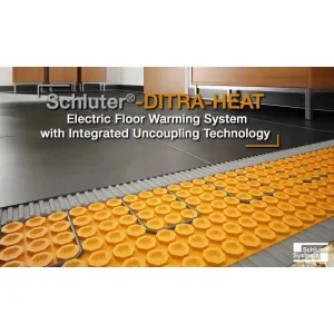 Schluter Ditra-Heat 3′ 3″ x 2′ 7″ Uncoupling & Waterproofing Sheet - view 2