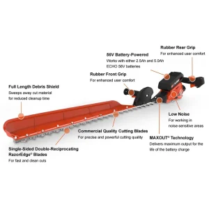 ECHO DHCS-3400BT Hedge Trimmer (Tool Only) - view 4
