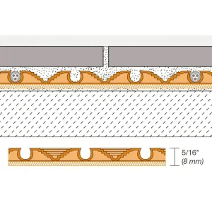 Schluter Ditra Heat Duo 3′ 3″ x 33′ Membrane Roll - view 4