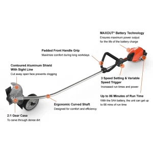 ECHO 56V Commercial Curved Shaft Edger (Tool Only) - view 2