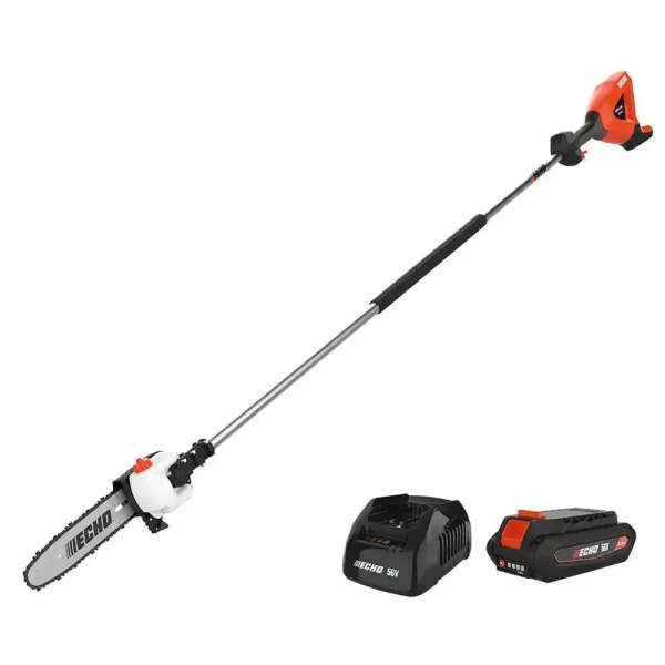 ECHO 56V 12′ Fixed Length Pruner w/ 10″ Bar, Battery & Charger