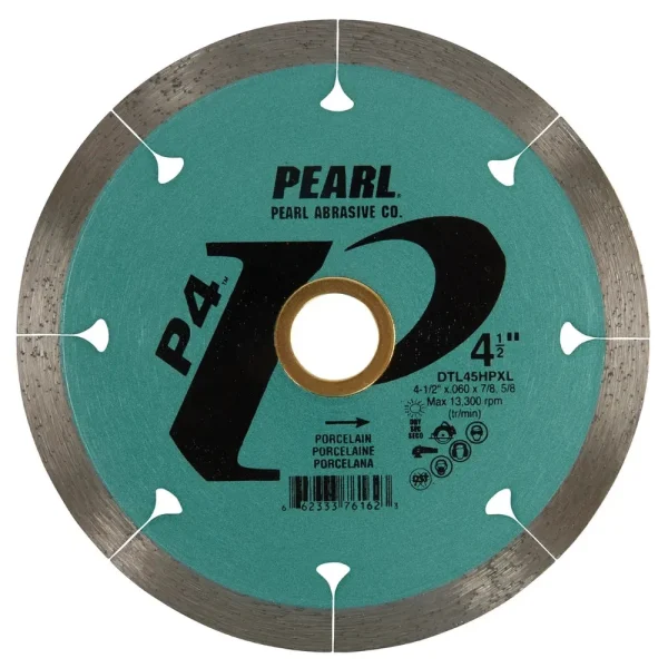 Pearl P4 Porcelain Blade 4-1/2″ x 5/8″ – 7/8″